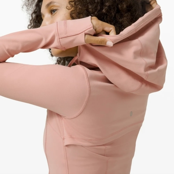 Lululemon Hooded Define Jacket Nulu Pink Pastel Size 6 - Picture 5 of 10